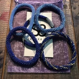 Sashka Co Beaded Bracelets Set of 5 B39